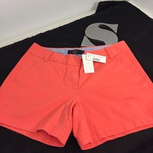 NWT J. Crew Chino shorts 4.5 inch inseam in size 6